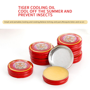 Summer Cooling Ointment Refresh Brain Metal Button Tin Menthol Essential <strong>Oil</strong> Balm Itch <strong>Headache</strong> - Product Image 4