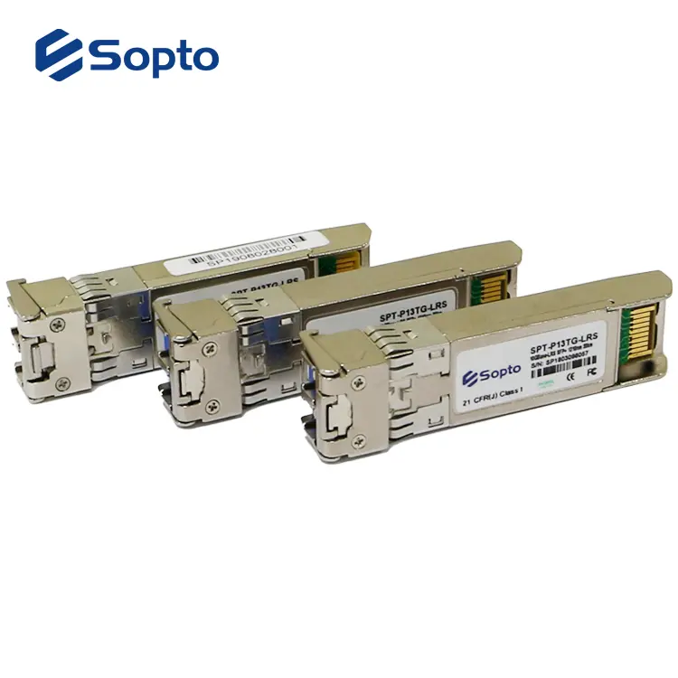 Schlussverkauf 1310nm 10Gbs Transceiver SFP+ LR 10km 20km kompatible Marken Switch Duplex LC 10G SFP+ Optikmodul