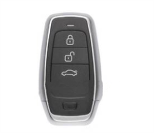 Autel IKEYAT003BL 3 Tasten Universal-Fernbedienung schlüssel mit MaxiIM KM100-Schlüsselprogrammierer Kompatibel mit 315/433MHz - Product Image 1