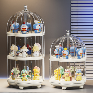 ハンドメイドディスプレイボックスブラインドボックスおもちゃオーガナイザーフィギュアモデル収集品ショーケースクリア収納ボックス - Product Image 5