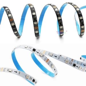 5050 SMD WS2811 RGB LED striscia luminosa 30 60 LED Controller esterno 1 IC Design luminoso normale DC12V - Product Image 2