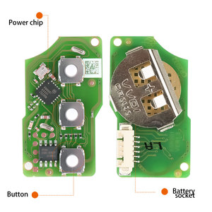 for <strong>VW</strong> Smart <strong>Key</strong> Super <strong>Chip</strong> LK3-VOLWG-01 Folding 3 Buttons Black Wiring Programming 10pcs/lot - Product Image 3