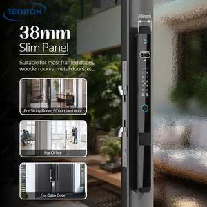 Tuya TT Face digitale impermeabile automatico automatico sottile Smart chiusura a chiave in alluminio con serratura intelligente con impronta digitale