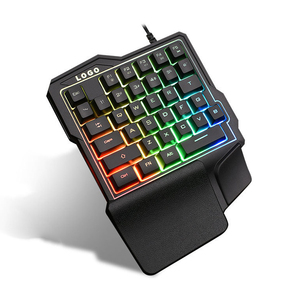 OEM Mini Portable Backlight Wired One Hand Single Hand Gaming <strong>Numeric</strong> <strong>Keyboard</strong> - Product Image 2