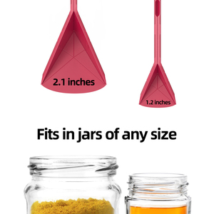 Đa giác phẳng 3-in-1 đo thìa đa chức năng gấp Thìa nấu nướng muỗng canh phẳng đo ly - Product Image 3