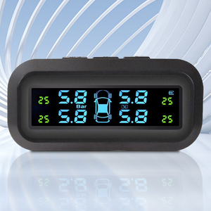 Sistema de monitoreo tpms del parabrisas solar sensor interna de alarma de presión de neumáticos inalámbricos para automóviles - Product Image 6