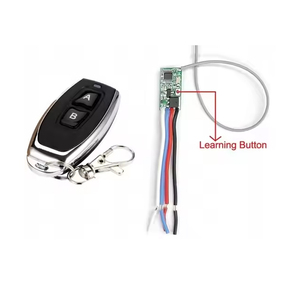 433mhz Mini interruttore remoto Wireless Wide Voltage DC 3.6V-24V modulo ricevitore di decodifica 1CH Output pulsante di apprendimento e trasmettitore - Product Image 2