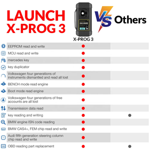 LAUNCH X431 X-PROG 3 Wegfahr sperren programmierer Autos chl üssel programmierer Werkzeug XPROG3 X431 V PRO3S PAD für V/VII-Schlüssel programmierung - Product Image 5