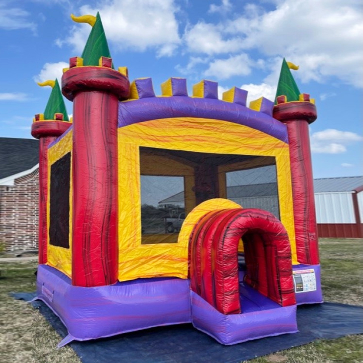 Multicolor 13ftx13ft