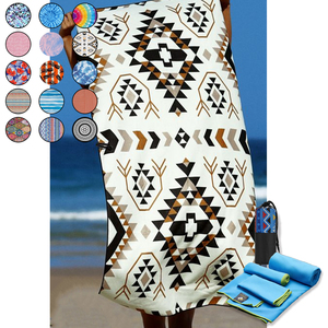 ビーチタオルカスタム大プリント砂フリーロゴ価格 - Product Image 1