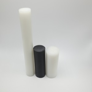 Yüksek yoğunluklu doğal polietilen çubuk <span class=keywords><strong>HDPE</strong></span> plastik yuvarlak çubuk