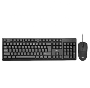 AOC KM160 Wired <strong>Keyboard</strong> Mouse Combo Universal Notebook Desktop <strong>Computer</strong> Modern Home Business Office PC <strong>Keyboard</strong> and Mouse Set - Product Image 5