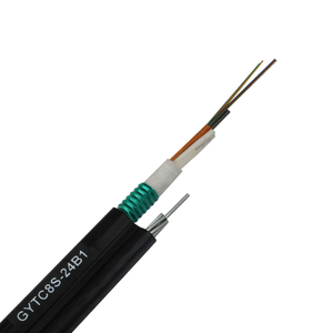 ตัวอย่างฟรี1เมตร GYXTC8Y มินิรูป8 2 4 8 12 24แกนสายเคเบิลเครือข่ายใยแก้วนำแสงอินเทอร์เน็ตทางอากาศและแลน
