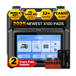 Actualización X100 PADS Car Key Programer Read Key Pin Code OBD2 Escáner de diagnóstico Herramientas de programación de llaves Automotrices - Product Image 1