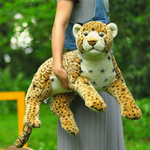 Sıcak 25cm 30cm yumuşak plushy oyuncak orman safari peluş doldurulmuş hayvan guararlar - Product Image 3