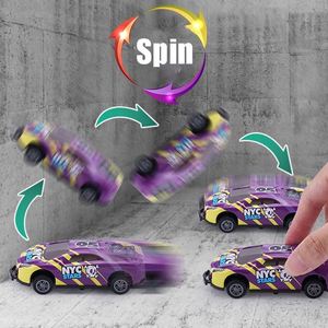 Hot Selling Alloy Diecast Racing Car <strong>Toy</strong> for Kids Flip Sprint Pull Back Vehicle Plastic Ride-On <strong>Toy</strong> for Ages 2 to 4 Years - Product Image 2