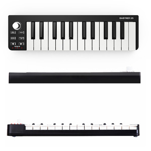 USB <strong>MIDI</strong> <strong>Keyboard</strong> <strong>Controller</strong> Black 25-key Music Editing <strong>Keyboard</strong> for Laptops Mac &amp; PC Editing Software Included - Product Image 5