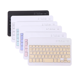 Teclado y ratón inalámbricos X518 para Teclado Ipad Xiaomi Samsung Huawei teléfono tableta teclado inalámbrico para Android Ios Windows - Product Image 2