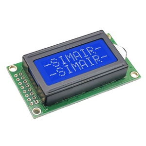 Fabrik preis LCD-Anzeige 0802 LCD-Modul 8x2 Blaue Hintergrund beleuchtung für Arduino - Product Image 5