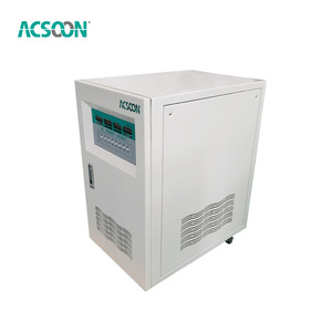 ACSOON ACF400 5kVA Entrada trifásica Salida monofásica 115V 400Hz Banco de laboratorio Fuente de alimentación Convertidor de frecuencia de CA para aviones - Product Image 6