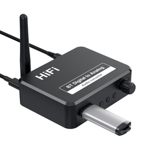 <strong>Digital</strong> to Analog <strong>Audio</strong> DAC Converter Spdif Optical Fiber Signal to 3.5MM 3.5 AUX 2 <strong>RCA</strong> Amplifier Decoder Bluetooth 5.0 Receiver - Product Image 2