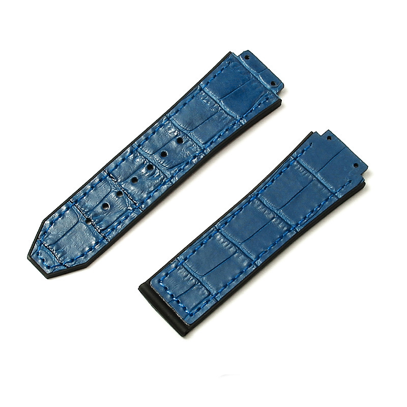 Bamboo pattern sky blue-no buckle