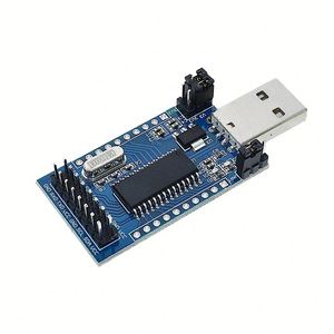 Programador USB a UART IIC SPI I2C Convertidor de puerto paralelo Indicador de funcionamiento a bordo Módulo de placa de lámpara para Ch341