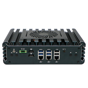 PC Industrial a bordo Intel 11th Core I3/i5/i7 caja sin ventilador sistema integrado DDR4 soporte 32GB soporte Win10/11 Linux Pc integrado - Product Image 3