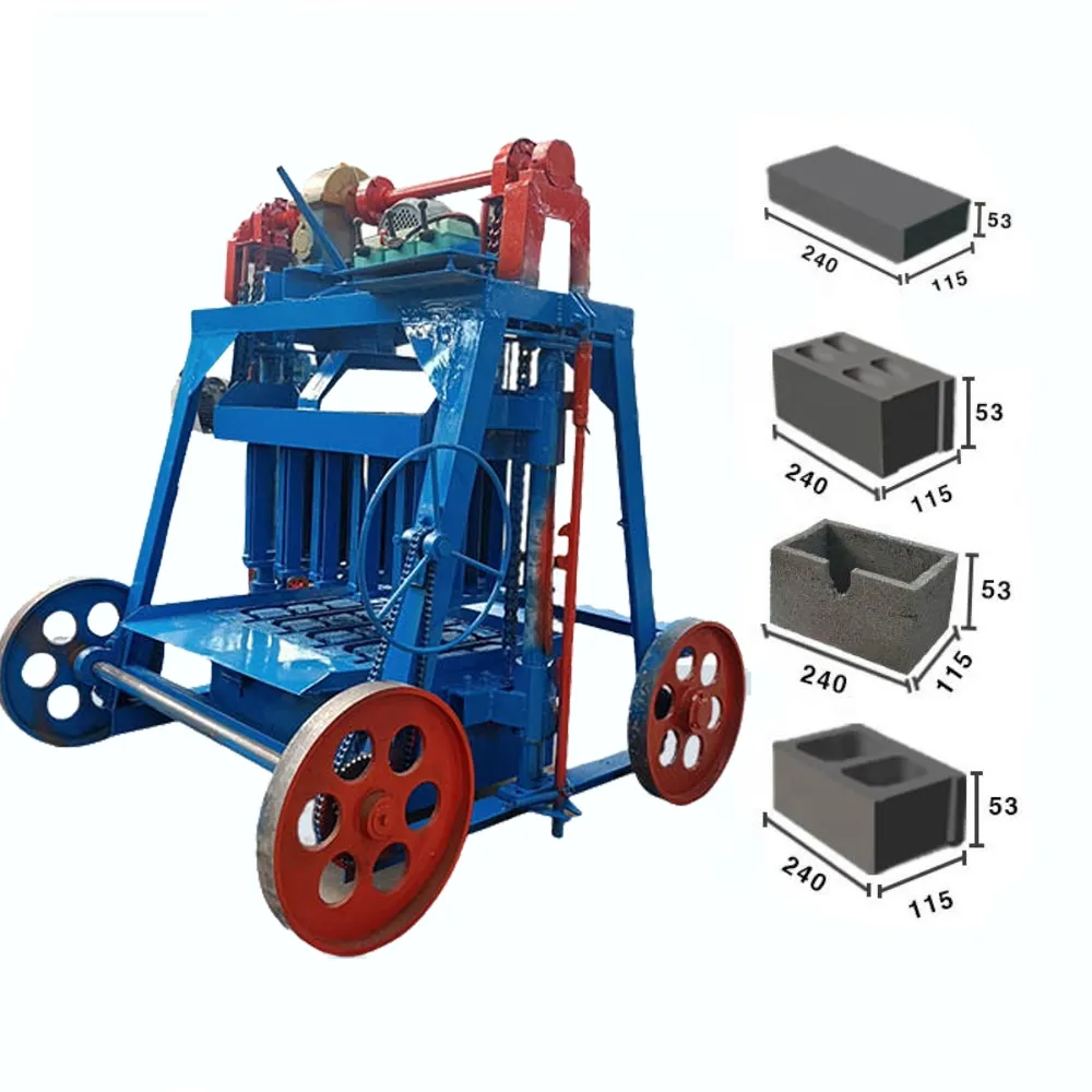 Prezzo della macchina per la produzione di blocchi cavi in cemento QYJ-A per la macchina per la produzione di mattoni ad incastro automatico