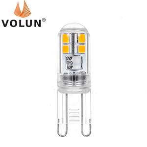 <strong>G9</strong> <strong>LED</strong> Corn Light 2W AC230V Non-stroboscopic Transparent PC Cover for Crystal Chandelier Restaurant Hanging <strong>G9</strong> <strong>Led</strong> Bulb Light