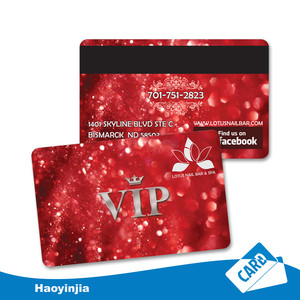 Profesyonel baskı özel PVC plastik ayrıcalık sadakat kartı sadakat kartı üreticisi - Product Image 4
