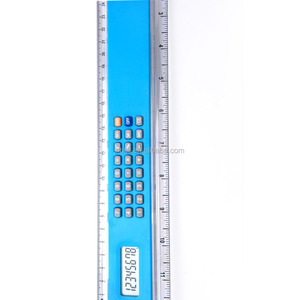 8桁のディスプレイ計算機を備えた多機能定規 - Product Image 2