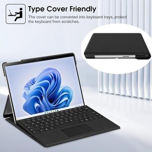 13 inch Microsoft cho bề mặt Pro 11/10/9 nhiều góc nhìn vỏ cứng danh mục đầu tư Bìa tương thích Loại bìa - Product Image 4