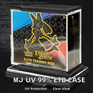 UV 99% rõ ràng <span class=keywords><strong>Acrylic</strong></span> etb hộp phong cách hiện đại hiển thị trường hợp cho Showcase Elite huấn luyện viên hộp từ - Product Image 4