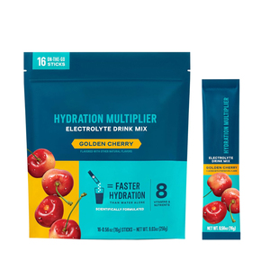 Oem nhãn hiệu riêng điện bột Cherry flavour thấp calorie chất điện giải ngọt với Stevia chất điện giải năng lượng uống - Product Image 1