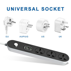 Удлинительное гнездо PD20W Type-C с быстрой зарядкой, USB-разъём, 3-стороннее универсальное Удлинительное гнездо - Product Image 3