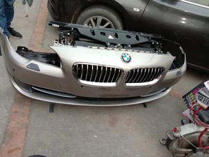 Ön tampon montaj ön yüz Bmw için gövde kiti 5 serisi eski model F10 F18 farlar olmadan 520 523 525 burun kesim meclisi - Product Image 4