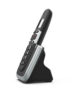 Dect 6.0 digitale telefono Cordless con grandi pulsanti funzione Intercom bassa radiazione funzione ID chiamante per anziani disturbi della vista - Product Image 3