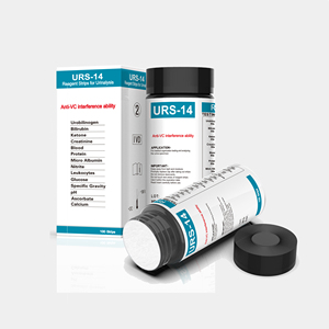 แถบทดสอบปัสสาวะอุปกรณ์ด้วยตนเองสำหรับการตรวจหาการติดเชื้อทางเดินปัสสาวะ14พารามิเตอร์ - Product Image 1