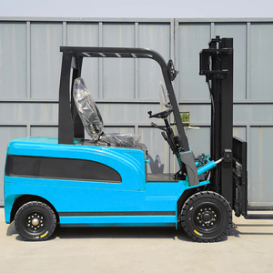 Nhà Máy bán hàng trực tiếp địa hình gồ ghề xe nâng xe tải miễn phí sạc bao gồm 1.5ton 2ton counterbalanced điện xe nâng - Product Image 5