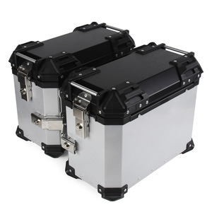 Üretici toptan evrensel motosiklet 38L alüminyum alaşım yan kutu anti damla ve anti-çarpışma gövde seyahat için gerekli - Product Image 3