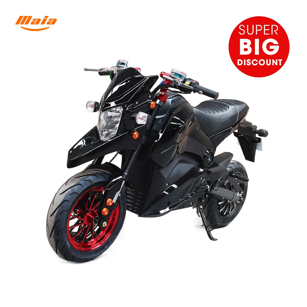 Velocità all'ingrosso della fabbrica 120 km/h mini bici elettrica minimoto 2000w 3000w minimoto 250 cc moto