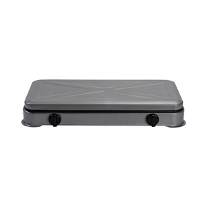 多功能价格便宜室外室内家用台式炊具2燃烧器炉野营燃气灶 - Product Image 4
