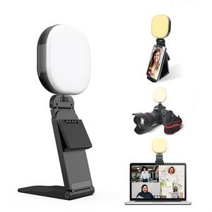 LEDポケットライト多機能スタンドフィルライト5色温度3000-6500KスクエアライトF-610A - Product Image 1