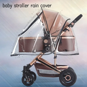 Baby Stroller <strong>Rain</strong> <strong>Cover</strong> Universal Stroller Accessory Waterproof Windproof Protection Baby Travel Weather Shield <strong>Cover</strong> - Product Image 3
