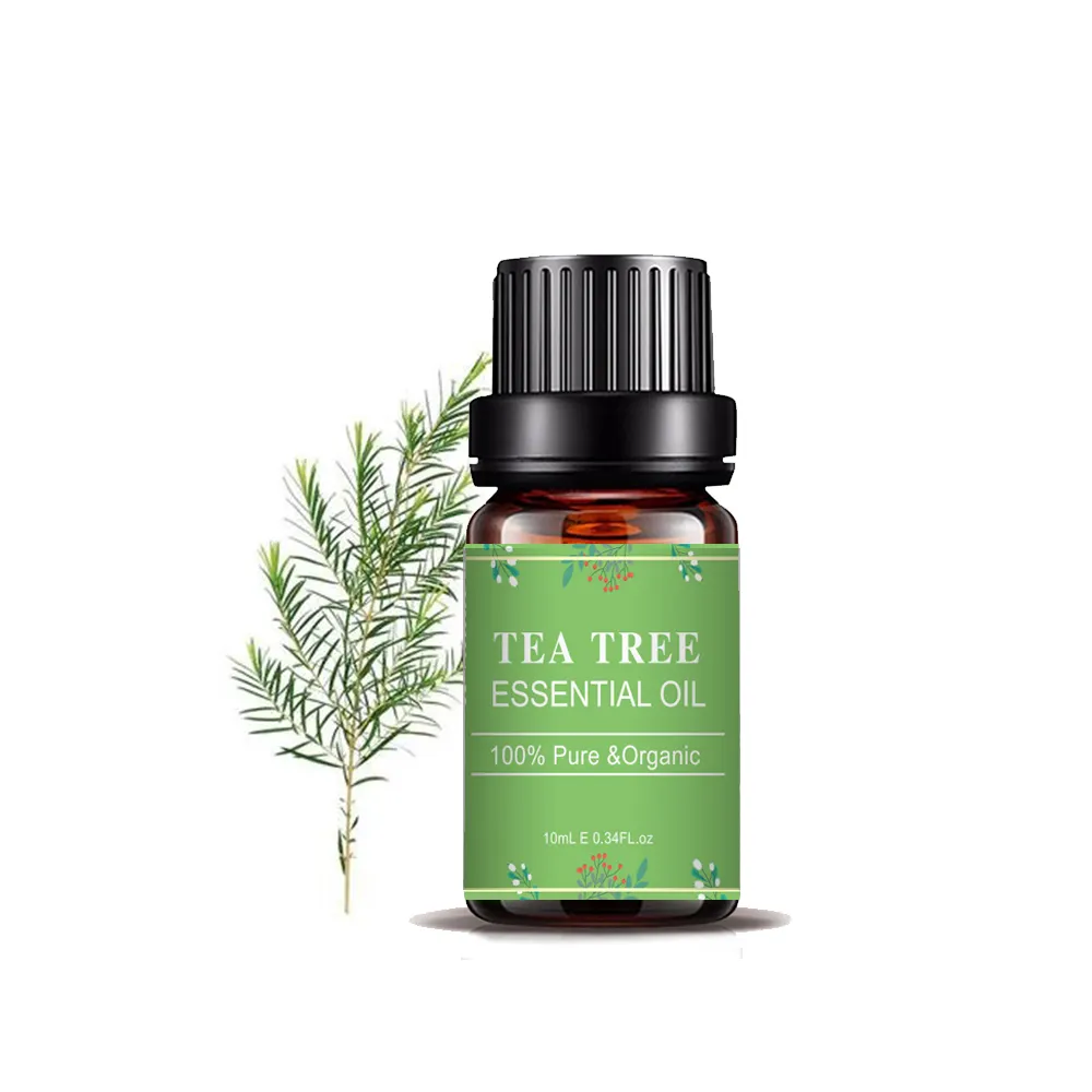 Aceite Esencial de árbol de té australiano, 100% puro y natural orgánico, se puede usar para jabón, 10ml