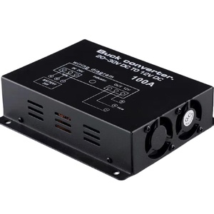 100A 60A 50A 40A 30A 20A 10A DC Convertidores Entrada DC 24V Salida 12V Convertidores de potencia Eficiente Transformador de fuente de alimentación del automóvil - Product Image 1