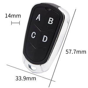 433MHz telecomando elettrico cancello porta Garage apertura telecomando duplicatore fisso rotolamento codice Clone chiave auto - Product Image 5