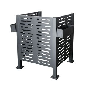 ที่ครอบรั้วเพื่อความเป็นส่วนตัวทำจากโลหะ dB 3ftx3ft สำหรับเครื่องปรับอากาศกลางแจ้งรั้วสนามแบบปกปิดได้อย่างสมบูรณ์แบบ - Product Image 3