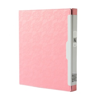 Cuaderno A6 de alta calidad, powerbank ejecutivo, con bloqueo de huella dactilar - Product Image 3